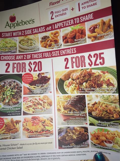 applebee's 2 for 26